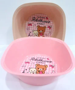 0443 กะละมังเหลี่ยม ริลัคคุมะ ธารทิพย์ (8 โหลๆ ละ 235)