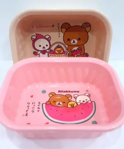 0444 กะละมังเหลี่ยม ริลัคคุมะ ธารทิพย์ (8 โหลๆ ละ 235)