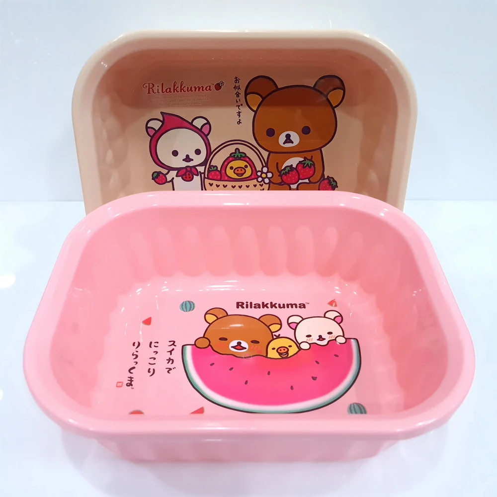 0444 กะละมังเหลี่ยม ริลัคคุมะ ธารทิพย์ (8 โหลๆ ละ 235)