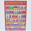 สื่อการสอน ธงประจำชาติ  ทึบ
