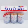 ไม้จิ้มฟัน กระปุกฝาใสแพ็ค 3 ชิ้น (5 โหลๆ ละ 174)
