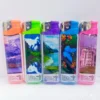 MT-888 ไฟแช็ค 1x5 วิวทิวทัศน์ สีสะท้อนแสง (5 โหลๆ ละ 174) (18 โหลๆ ละ 162)