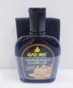 น้ำยาเคลือบเงาเบาะแถมฟองน้ำ WAX-DEE (กล่องละ 4 โหลๆ ละ 180)