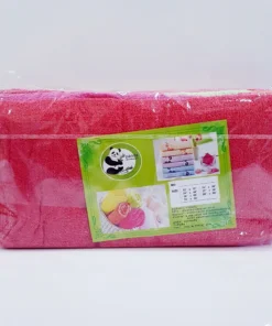 ผ้าขนหนูบางสีพื้น คละสี  (5 โหลๆ ละ 75)