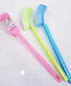 แปรงล้างห้องน้ำหัวเหลี่ยม สีหวาน
