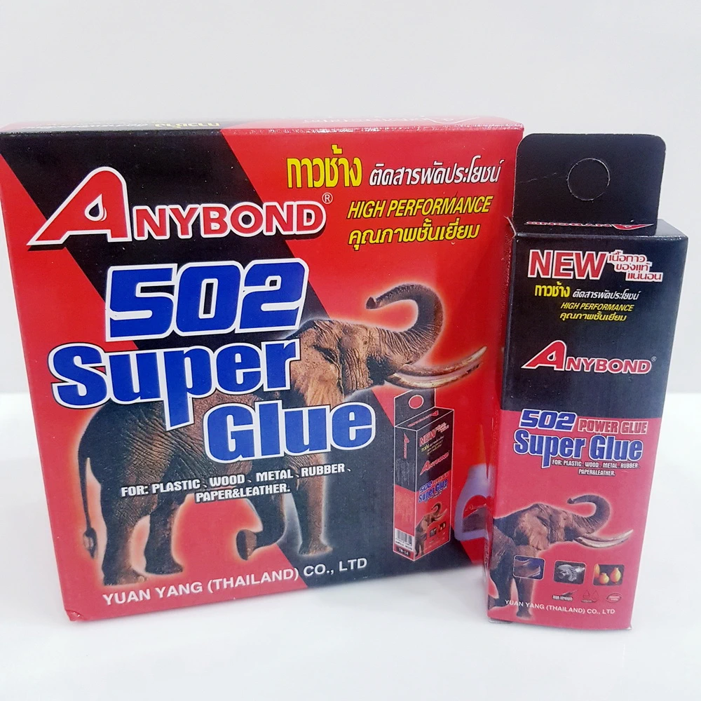 502 กาวร้อน SUPER TOP (10 ชิ้น/กล่อง) (30 กล่องๆ ละ 125)