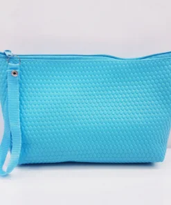 กระเป๋าใส่เครื่องสำอางค์ลายจุด คละสี (5 โหลๆ ละ 168)