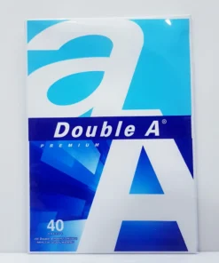 กระดาษ A4 80 gsm (40 แผ่น) Double A