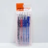 OG38 ปากกาลูกลื่นสีน้ำเงิน 3 แท่ง+สีดำ 1 แท่ง+สีแดง 1 แท่ง PENCOM