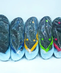 รองเท้ายาง 3 หู พื้นขาว (กระสอบละ 10 โหล)