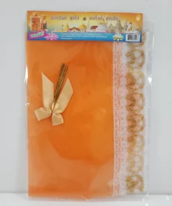 ถุงใส่สังฆทาน สีส้ม ขนาด 14x29x39 ซม. (5 โหลๆ ละ 144)
