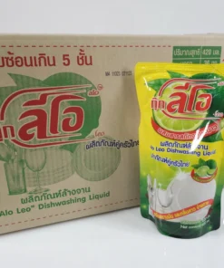 น้ำยาล้างจานถุง LEO 420 ml. มะนาว (3 โหล/ลัง)