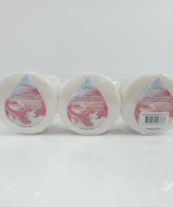 สบู่ Galong สบู่น้ำนมแพะผสมคอลลาเจน กลมใหญ่ 150 กรัม (6 ก้อน/แพ็ค)