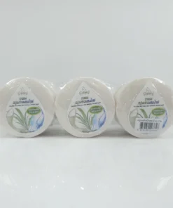 สบู่ Galong สบู่นมข้าวผสมน้ำแร่ กลม 150 กรัม (6 ก้อน/แพ็ค)