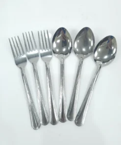 ช้อนส้อมหนา แพ็ค 3 คู่