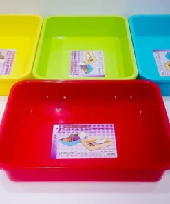 203 ถาดเอนกประสงค์ 26.70x34.70x7 ซม. CP (4 โหลๆ ละ 210)