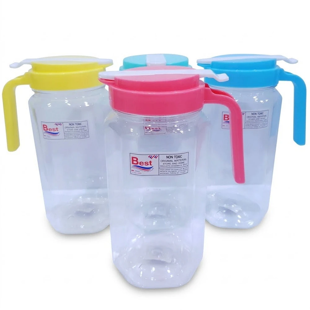 2116 เหยือกเหลี่ยม PET 8 เหลี่ยม BG (8 โหลๆ ละ 200)