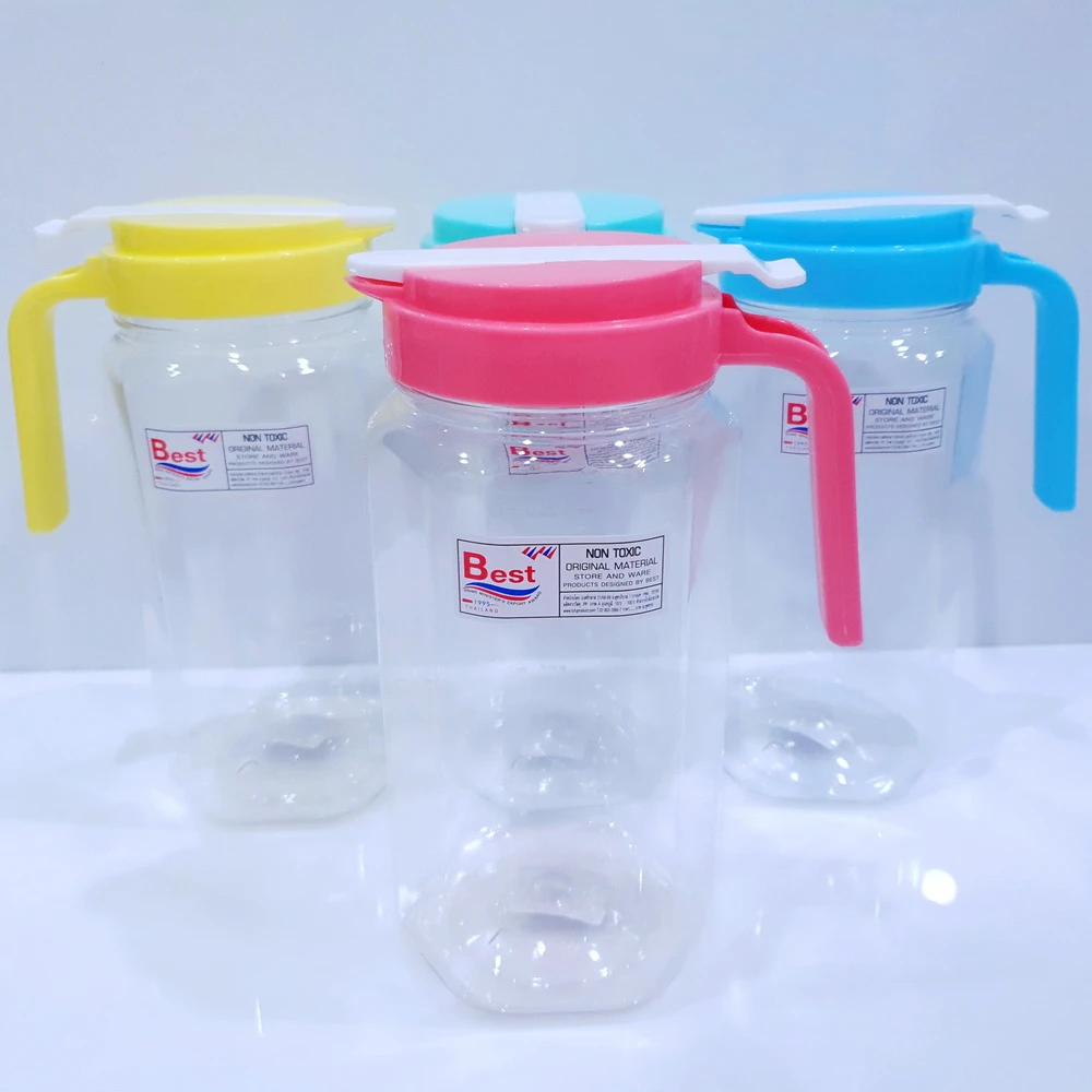 2116 เหยือกเหลี่ยม PET 8 เหลี่ยม BG (8 โหลๆ ละ 200)