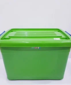 247 กล่องวันเดอร์ฟูล 55 ลิตร 41x56x35 ซม.สีเขียว (มัดละ 12 ใบ) ขายยกมัด