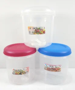 255 กระปุกฝานิ่ม กลม 1.9 ลิตร 14x15.5 ซม. COOK (8 โหลๆ ละ 185)