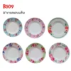 509 จานขอบเส้น 9 นิ้ว