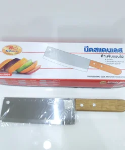 5501 มีดปลายตัดด้ามไม้ TK STAR
