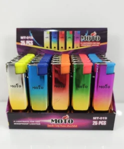 MT-019 ไฟแช็คไฟฟู่ (กล่องละ 25 ชิ้น) (5 กล่องๆ ละ 300)