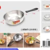 6314 หม้อด้ามสแตนเลส 16 ซม.