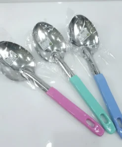 ทัพพีใหญ่ ด้ามสีพาสเทล P&D (5 โหลๆ ละ 115)
