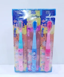 8812 แปรงสีฟันเด็กด้ามสีหวาน (3-6 ขวบ)