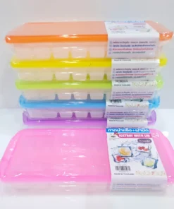 9012 ถาดน้ำแข็ง+ฝาปิด 16 ช่อง PMP (5 โหลๆ ละ 195)