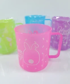 950 แก้วน้ำมีหูสกรีนลายการ์ตูน PMP (18 โหลๆ ละ 75)