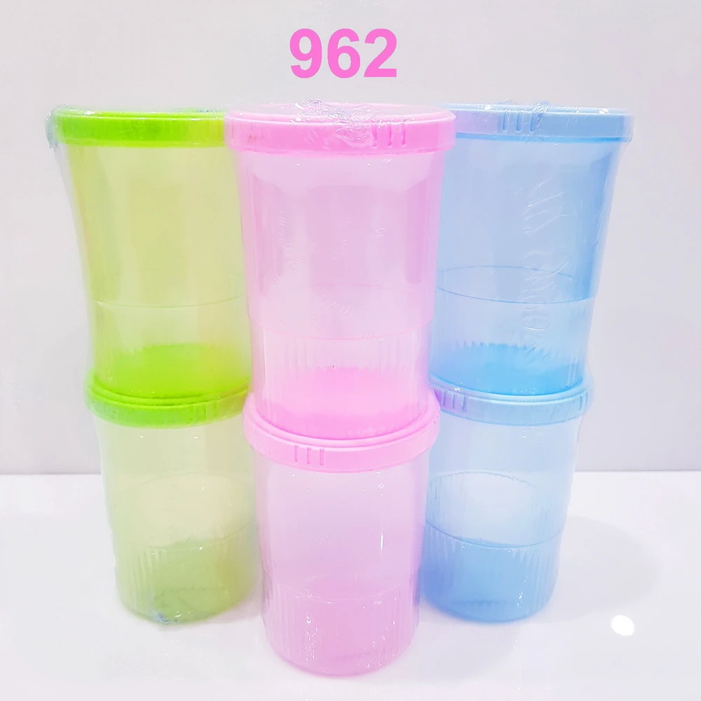 962 กระบอกฝายิ้มแพ็คคู่ 9x12 ซม. (6 โหลๆ ละ 210)