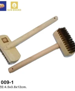 B009-1 แปรงทองเหลืองสี่เหลี่ยมต่อด้าม