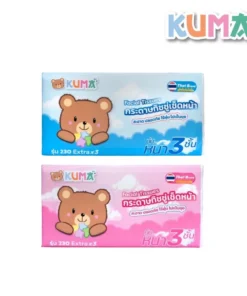 เช็ดหน้า KUMA 230 แผ่น (40 ชิ้น/ลัง)