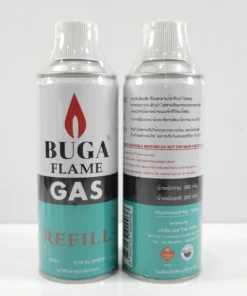 แก๊ส Buga Refill ฝาขาว 200 กรัม