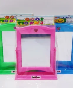 4005 กระจกตั้งโต๊ะใหญ่ สีสดใส (10 โหลๆ ละ 215)