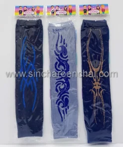 ปลอกแขน สีเข้ม พิมพ์ลาย คละลาย (5 โหลๆ ละ 162)
