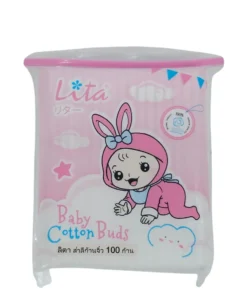 สำลีก้านเล็ก 100 ก้าน LITA