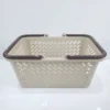 9877/2 ตะกร้าพีเพิล สีหวาย 20.5x31.5x16.5 ซม. SN (12 โหลๆ ละ 200)
