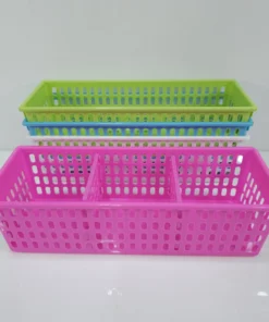 B-500 ตะกร้าใส่ของมีแผ่นกั้น CP (6 โหลๆ ละ 205)