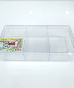 E-035 กล่องเก็บของ PS 3 ช่อง CP (4 โหลๆ ละ 215)