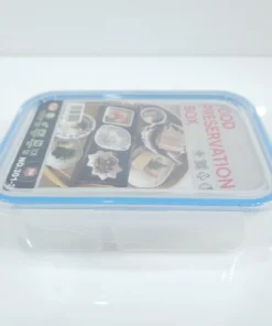 301-2 กล่องเหลี่ยม 2 ช่อง Snap Lock 820 ml. SN (4 โหลๆ ละ 210)