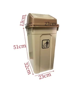 912 ถังขยะบิลลี่ 24x33.5x66 ซม. ขนาด 42 ลิตร SN (ถุงไซส์ 30x40)