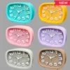JA1016PT นาฬิกาปลุกเหลี่ยม 5 นิ้ว มีเสียง มีไฟ คละสี (ส่ง 3 ชิ้นๆละ 55 บาท)
