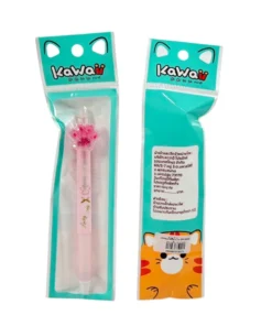 GP-36058 ปากกาเจลน้ำเงินลบได้ ลายอุ้งเท้า KAWAII