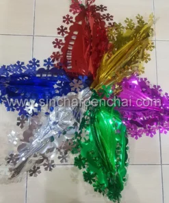 โมบายกลางห้อง ตกแต่งปีใหม่ 65 ซม. ปลายเกล็ดหิมะ