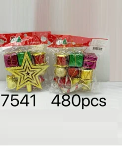 7541 ของประดับตกแต่งปีใหม่ คละแบบ