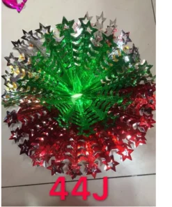 โมบายกลางห้องตกแต่งปีใหม่ 40 ซม. ปลายดาว (10 โหลๆ ละ 144)