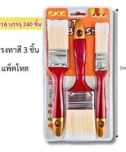9916 แปรงทาสี 3 ชิ้น